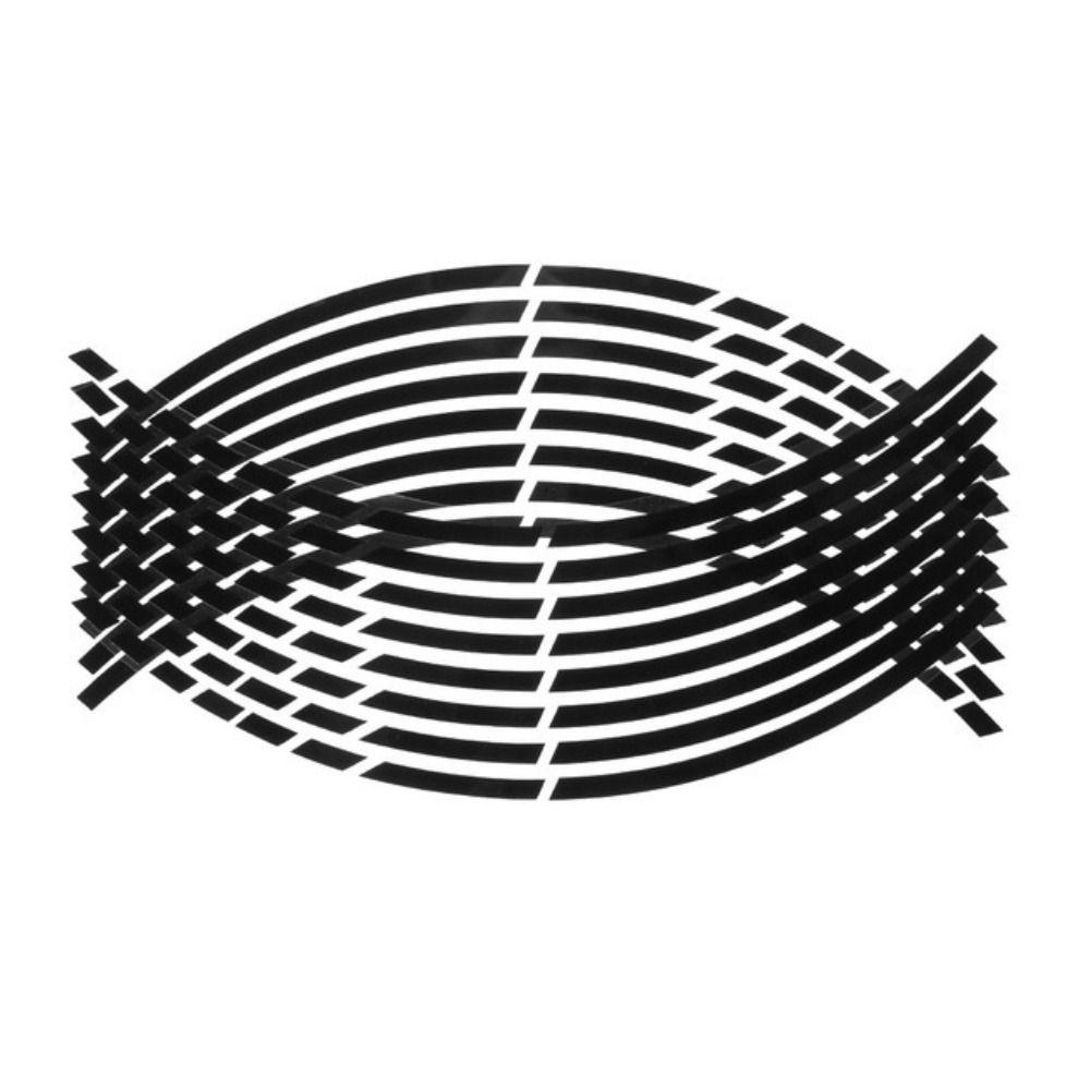 ПВХ 18" наклейки на колеса мотоцикла водонепроницаемая светоотражающая лента для обода мотоцикла аксессуары для мотоцикла