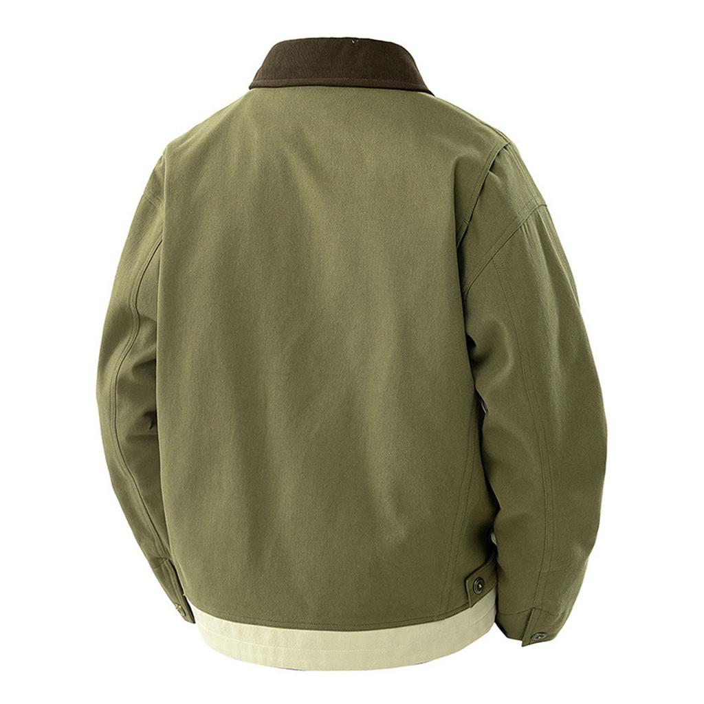 Мужская однотонная камуфляжная куртка для активного отдыха, мужская повседневная куртка на пуговицах с карманами