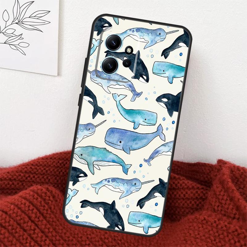 Чехол "Китенок" для Xiaomi Redmi Note 14 13 10 11 12 15 Pro Plus Чехол для Redmi 15 14C 12C 10C 13C 15C