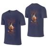 Pendragon Potions Vneck Reversible Tshirt Japanese Retro Versatile Inner Layer Unisexs Tshirts