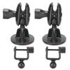 2pcs Mini Dash Camera Mount Bracket Dashboard Recorder Suction Cup 360 Degree Adjustable