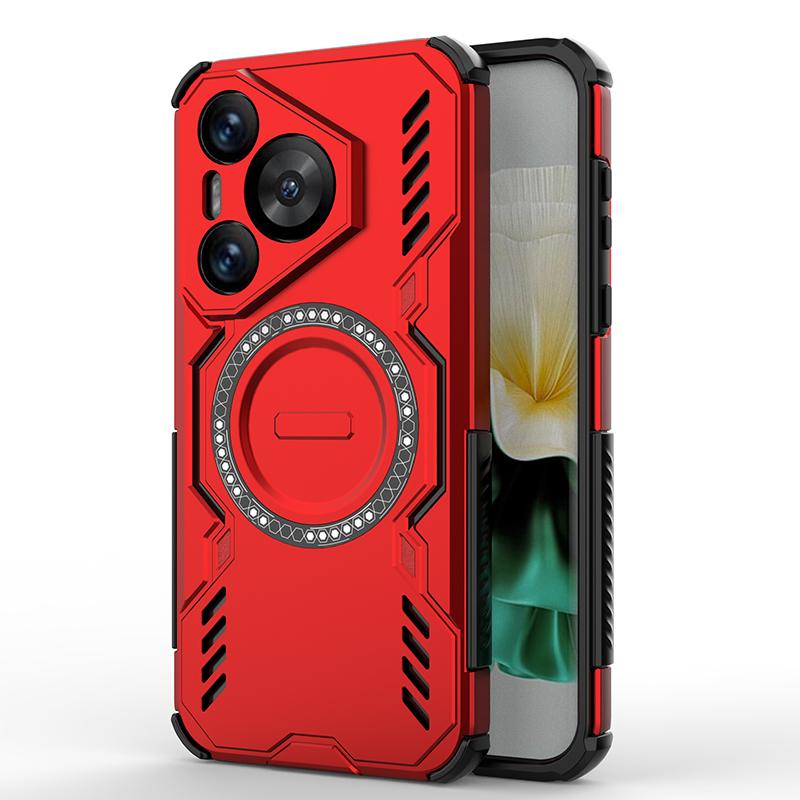KEYSION Чехол с полым рассеивателем тепла для Huawei Pura 70 Pro+ Магнитное охлаждение Ударопрочный чехол для телефона Huawei Pura 70 Ultra