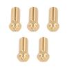 5PCS 3D Printer Brass Nozzle 0.4mm Extruder Nozzle for QIDI X Max3 Smart3 Plus3