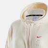 Nike Серия «Новый год дракона» FW23, год дракона CNY, спущенные плечи, свободная теплая флисовая куртка с капюшоном и молнией, женская верхняя одежда FZ6387-113