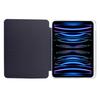Tablet Case For iPad Pro 12.9 (2022)/(2021)/(2020)/(2018),Stand Pattern Print Leather+Clear Acrylic Cover with Pencil Holder