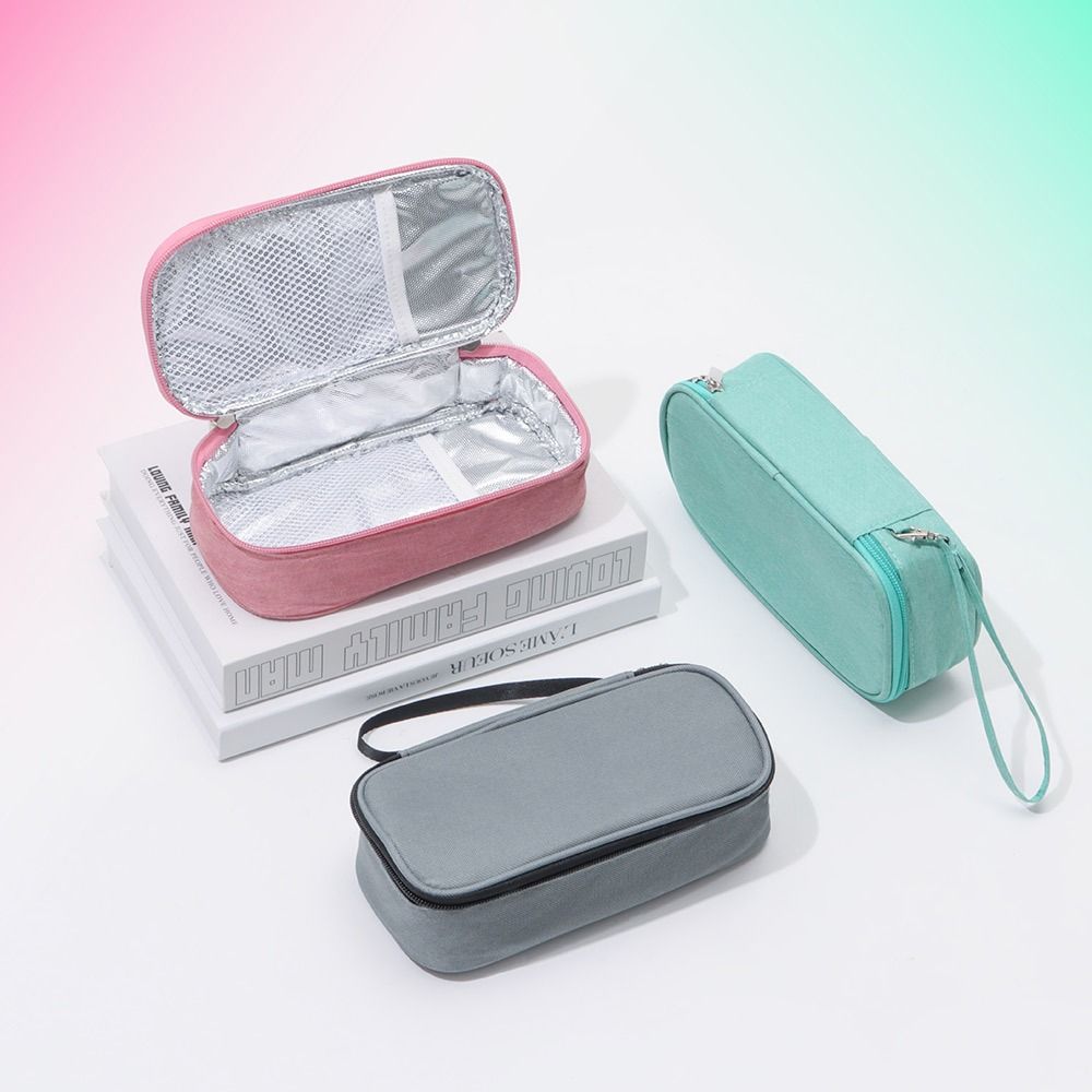 Portable Waterproof Diabetic Insulin Cooling Bag Pill Refrigerated Ice Pack Drug Freezer for Diabetes Medicla Cooler Organizer