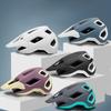 New Bicycle Helmet Integrated Molding Large Hat Brim Detachable Mountain Bike Riding Helmet Road Bike Safety Helmet