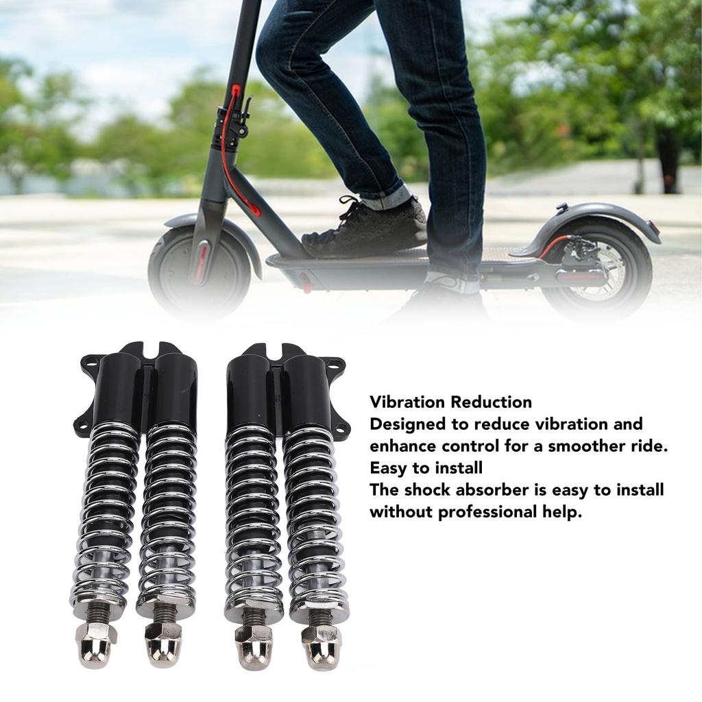 2 шт. амортизатор из нержавеющей стали, амортизатор для снижения вибрации для электрического скутера KUGOO M5