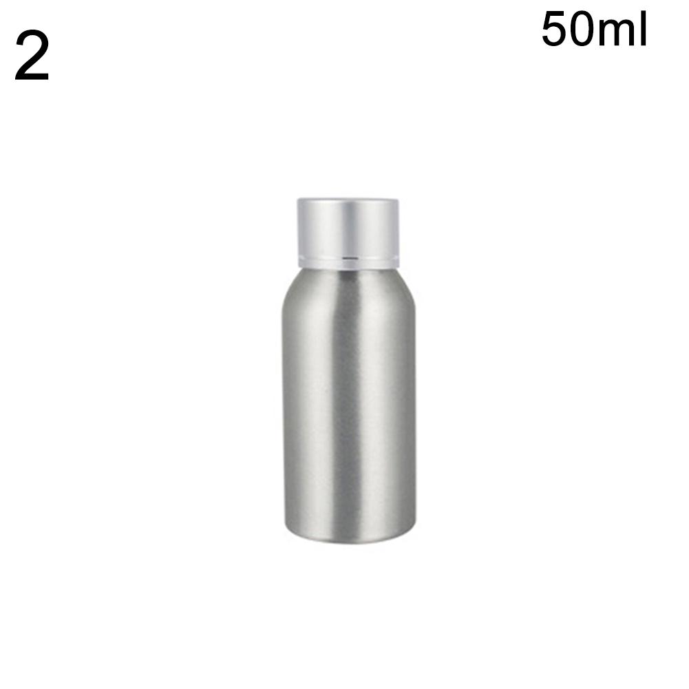 Нержавеющая алюминиевая бутылка для хранения косметической эмульсии, подходящая для лосьона, тонера, рыбацкой еды
