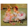 Алмазная вышивка «Балет сестры», «сделай сам», Алмазная картина для девочек, полная круглая дрель, домашний декор