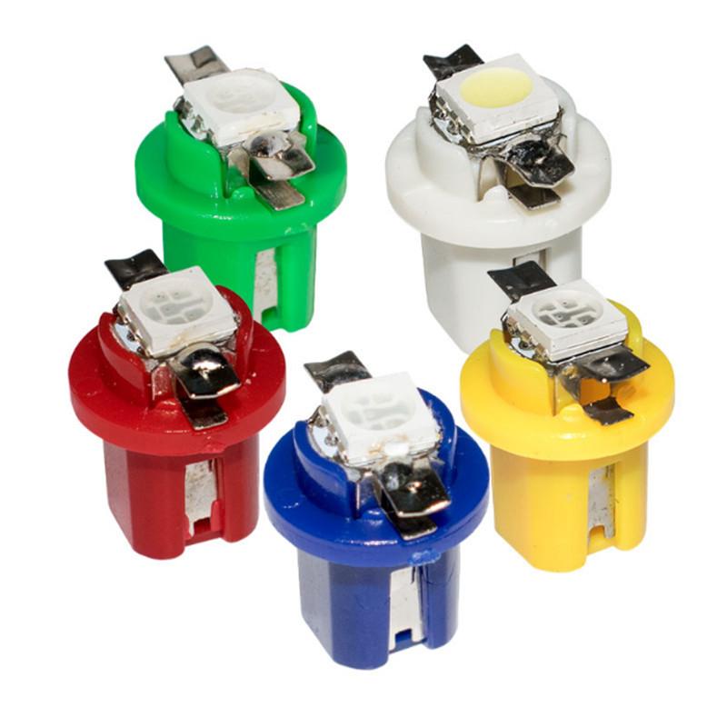 10PCS T5 Led Car Bulbs