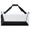 NIKE Training Bag, Crossbody Bag, Handbag, Tote Bag, Basketball Bag DX9789-100 Black-White, Average Size