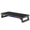 Эргономичная RGB подставка для ноутбука: Беспроводная зарядка, Регулируемая высота, Не требует сборки