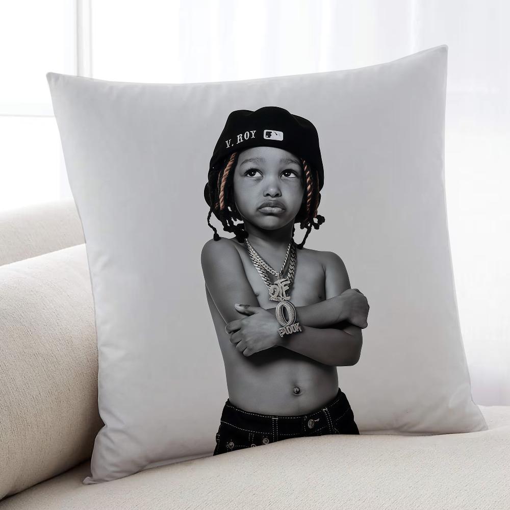 Rapper KKINGVONES cushion cover Home Bedding Sofa living Room pillowcase Simple Soft Skin Cushion Cover Party Gift