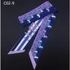 New Fashion Brand Horse Carriage Print Silk Small Ribbon Women Silk Scarf Handbag Ribbons Female Head Scarf Long Scarves