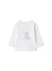 BABY Stuffed Animal Long PBCT259081 LAV [Gelato Pique] One-point T-shirt