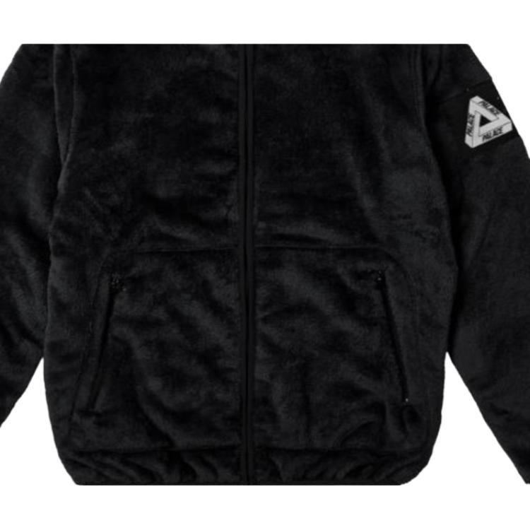 PALACE ULTIMO FW23 Velvet feel Coat Unisex Black P25CS139