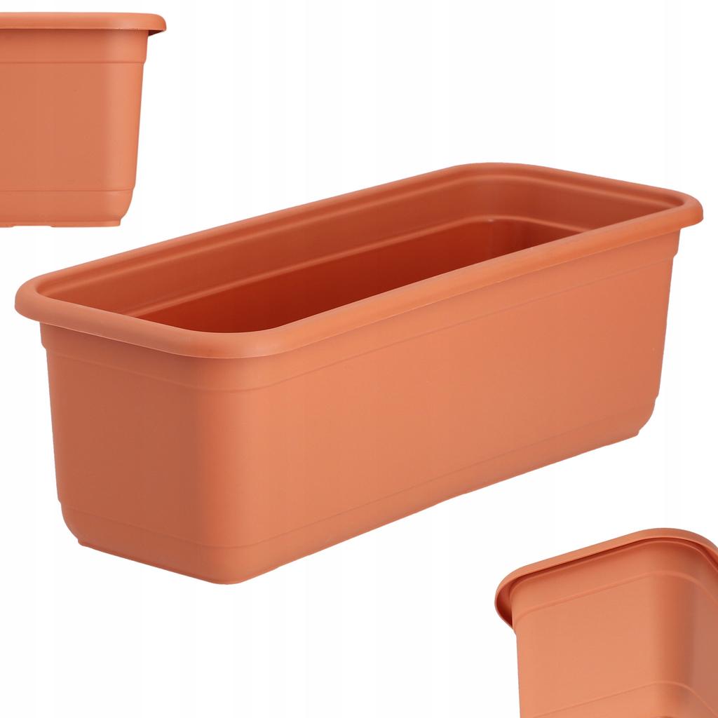 KADAX Skrzynka Balkonowa 40cm Doniczka Na Kwiaty