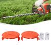 2 шт. Крышка катушки с леской для триммера 385022-03 Для Black & Decker GH400 GL4525 GL5028 GLC120 GLC13 GLC14 GLC1423 GLC1823L GLC1825