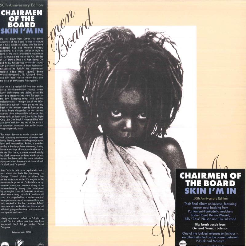 Виниловая пластинка CHAIRMEN OF THE BOARD - Skin I'm In DEMREC1206 Demon Records 2024 Великобритания и Европа Соул/Фанк