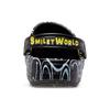 Crocs Классические кроксы Smiley World Черно-белые 207971-0C4