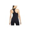 Nike Yoga Dri-FIT Luxe Ribbed Breathable Solid Color Wide Lace Tank Top Women Tops Black DM7005-010