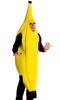 Haruju Banana Cosplay Halloween Bananaman Unisex Full-Banana Costume, Funny, (Medium)