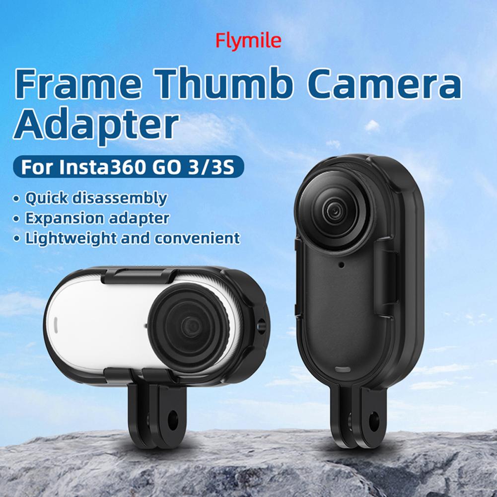 Защитный чехол-рамка для Insta360 GO 3/3S Thumb для Insta Go3 Long Screw Mount 360 Camer R5D5