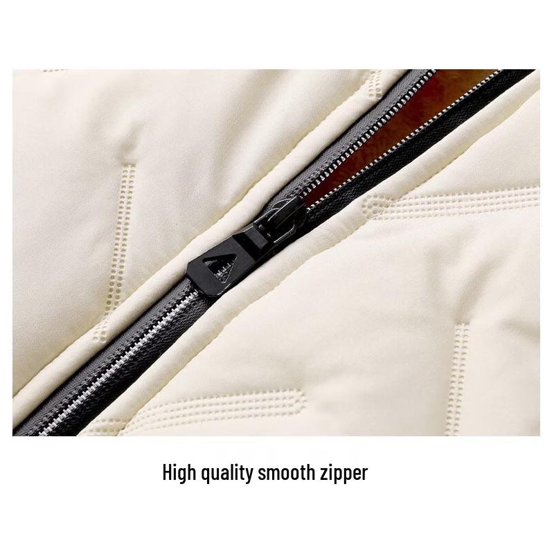 PLAYBOY Men's Plush Lined Padded Stand Collar Vest