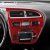Carbon Fiber Style Interior Sticker for Seat Leon 2005 2006 2007 2008 2009 2010 2011 2012 LHD Interior Panel