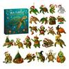 Sea Turtle Advent Calendar Ocean-Inspired Christmas Countdown Calendar 24 Cute Sea Turtle Decorations Holiday Gift for Kids Collectors