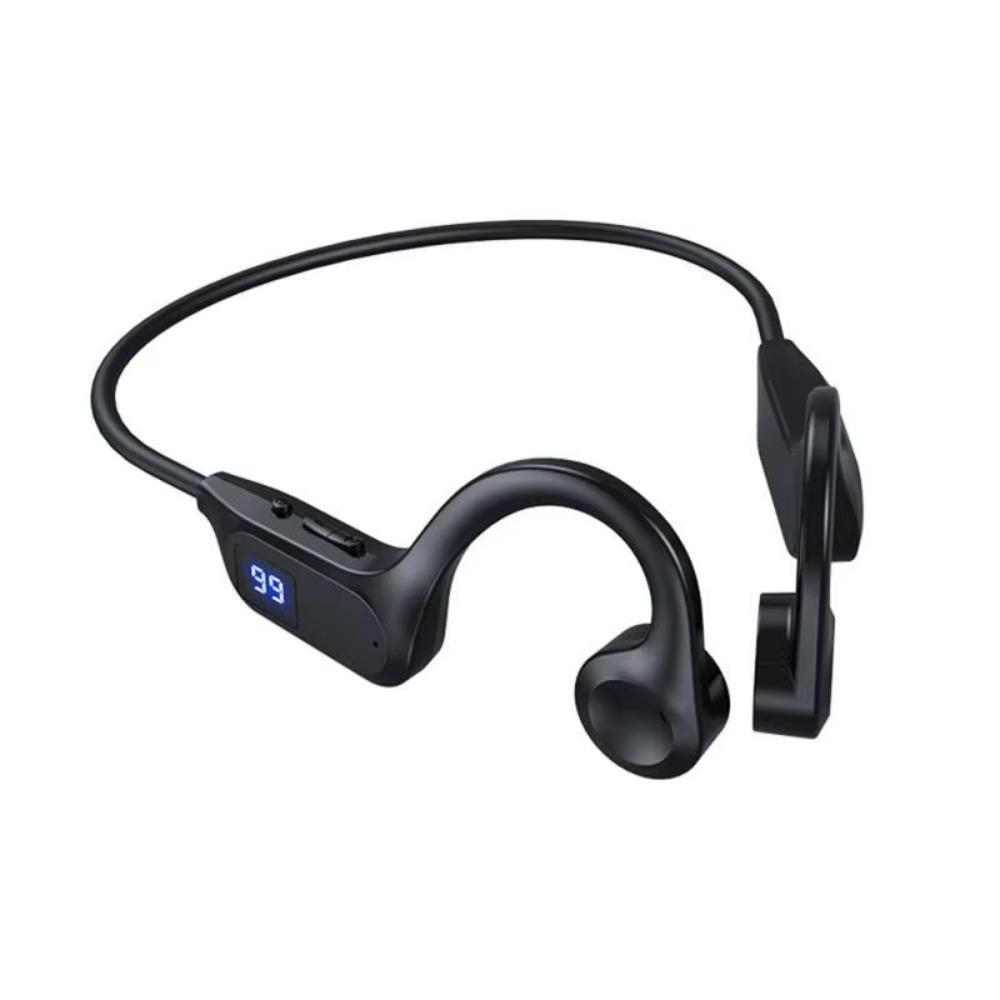 Беспроводные наушники с костной проводимостью Hands-free с микрофоном X7 Bluetooth Спортивные наушники Цифровой дисплей Вкладыши Накладные наушники