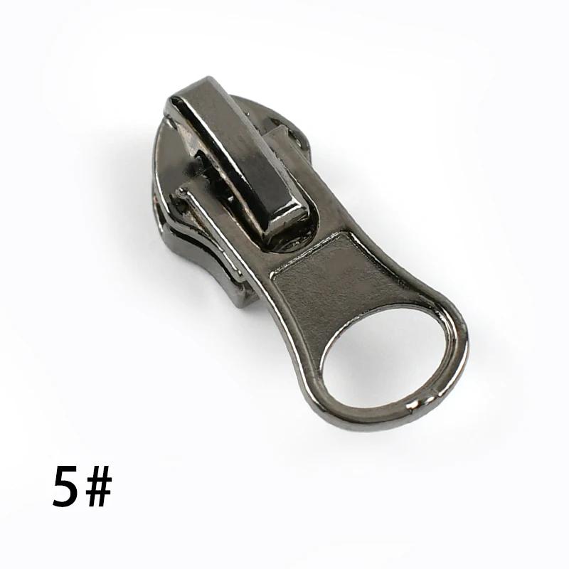 10-50 шт. 3# 5# 8# 10# Водонепроницаемые реверсивные слайдеры для нейлоновых молний, куртка, палатка, пуллер для молнии, головка, ремонт, швейные принадлежности