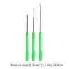 2 Sets Lightweight Fishing Bait Needle Tool 3 in 1 Baiting Stringer Baiting Needle Tool  for Baiting