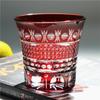 Хрустальный бокал для виски ручной работы Edo Kiriko из Японии