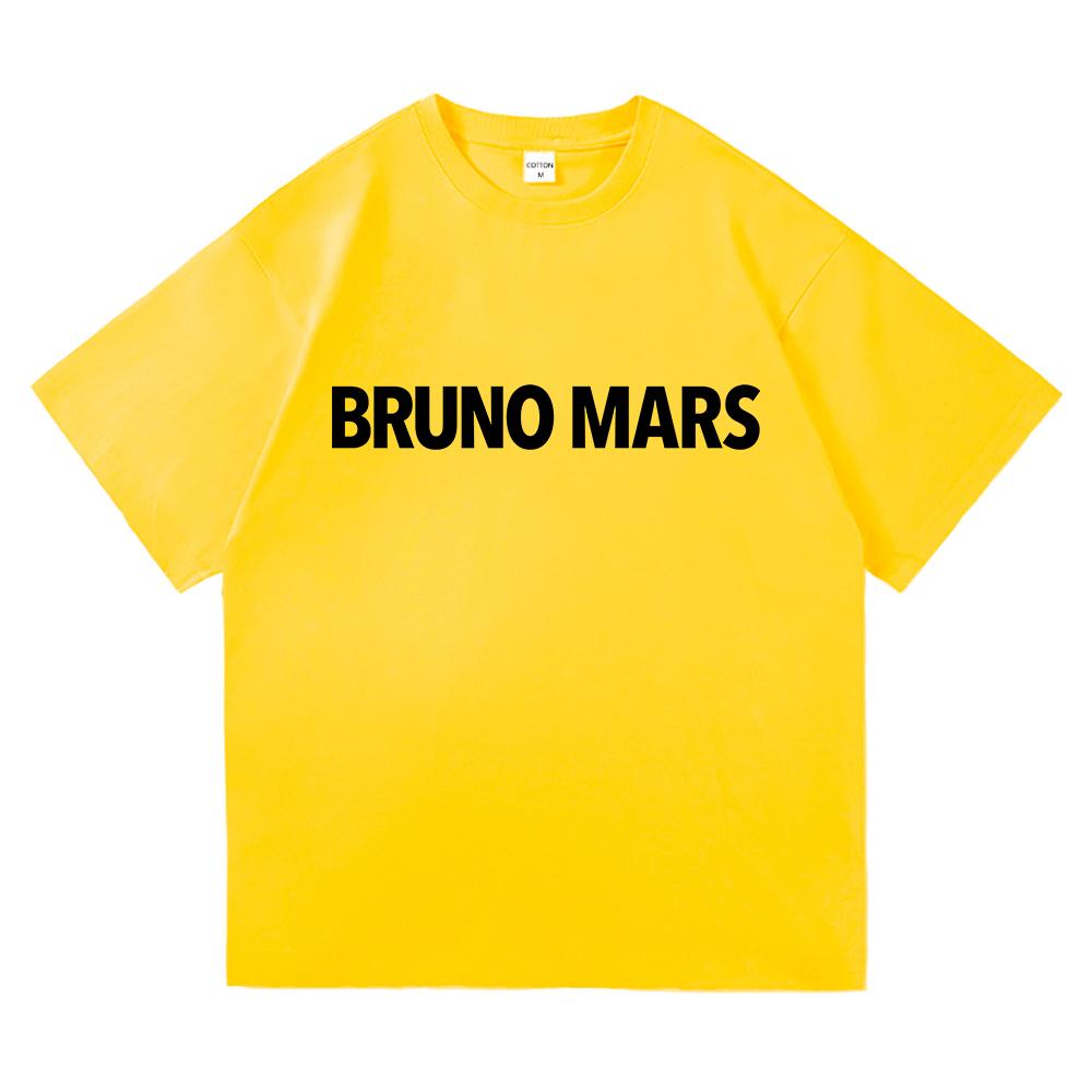 Bruno Mars The RoUnisextic Tee Shirt 2026 New Album Retro UnisexWomen Clothing Harajuku High Quality Tops Cotton TShirts Vintage