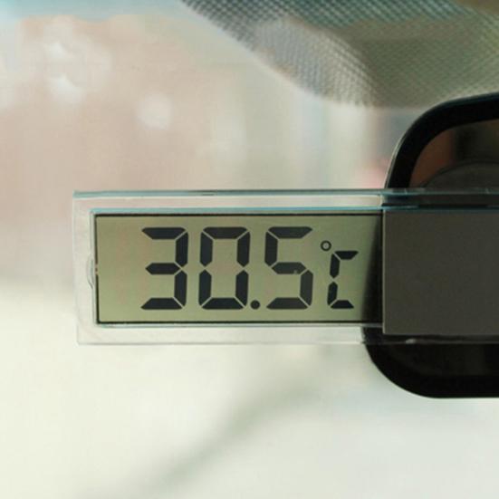 1 шт. Горячий цифровой ЖК-термометр измеритель температуры для использования в помещении и на открытом воздухе на присоске