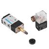 1pc Pneumatic Solenoid Valve 3 Way 2 Position Type G1 4 0.15    0.8 MPa (AC220V)