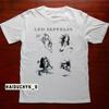 Led Zeppelin Ретро Унисекс Белая Футболка Размер S-5XL Унисекс Футболка