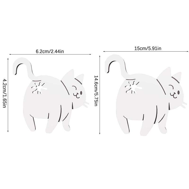 Смешная клипса для хлеба в виде кошачьей попки, 3D-печать, зажим для пакета, держатель для пакета, новинка, кухонный гаджет для любителей кошек, хранение продуктов, домашний декор, 1/2/3 шт.