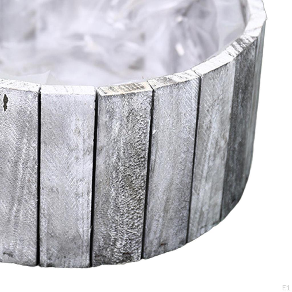 Элегантная деревянная цветочная клумба для дома и сада