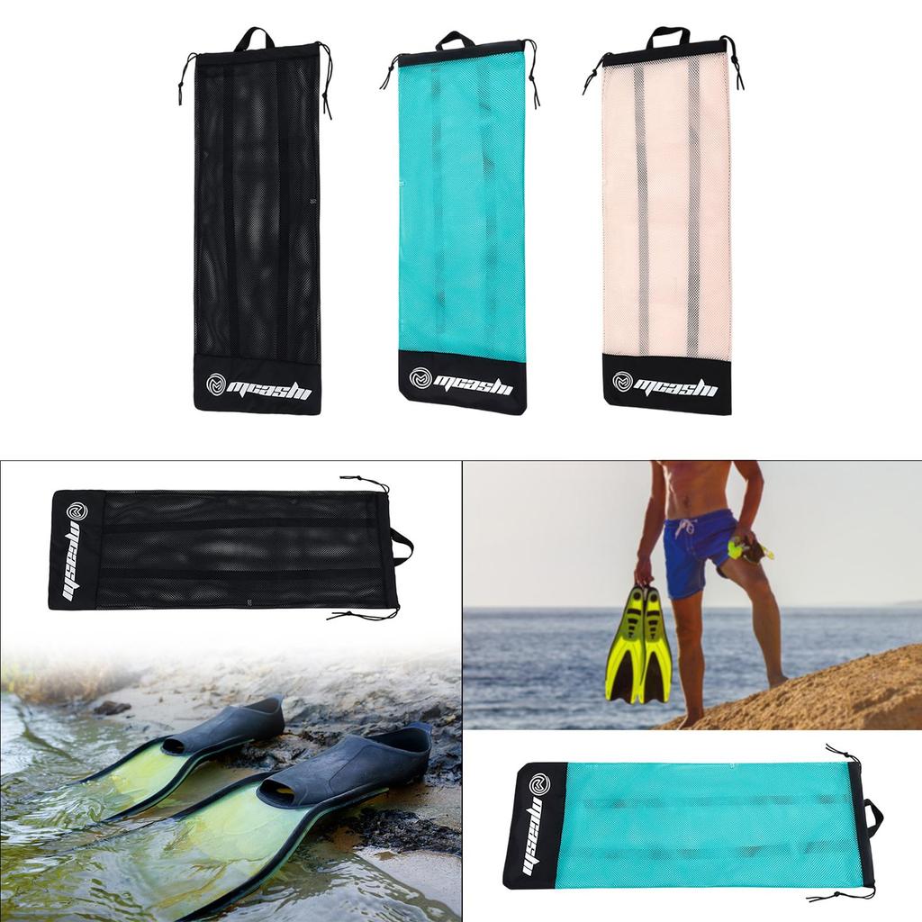 Snorkel Fins Bag,Scuba Diving Bag Diving Gear Bag,Dive Bag Portable Snorkeling Equipment with Shoulder Strap for Water Sports