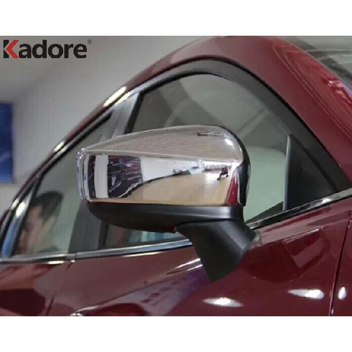 Для Mazda 3 Axela 2014 2015 2016 Хромированная Накладка на Крышку Зеркала Заднего Вида Двери Автомобиля Колпачки Боковых Зеркал Заднего Вида Накладка Внешние Аксессуары