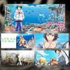 Funny Comedy Anime Ggrand Bblue Dreaming Mouse Pad Large Thick Desk Pad Stitched Edges Gaming Mouse Mat For Pc