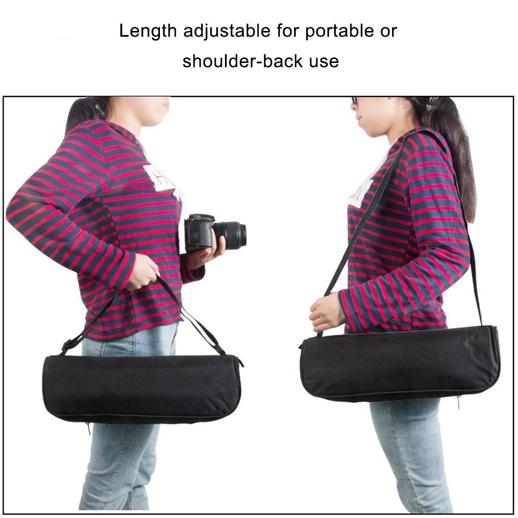 Большая вместительная портативная сумка для штатива камеры, сумка для хранения на молнии, регулируемый ремень