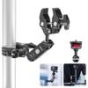 Ulanzi C017 Double Super Clamp Ball Head Magic Arm Camera Angle Interchangeable for Crab Double for Camera LED External Best and Connects To