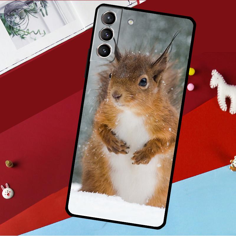 Мультяшная Белка Чехол Для Samsung Galaxy S25 S23 S22 S20 S24 Ultra S9 S10 Plus S21 FE S25 FE Чехол для Телефона