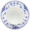 ROYAL COPENHAGEN Blue Fluted Half Lace Coffee Cup and Saucer, White, 180ml (Officially Imported) 1102071