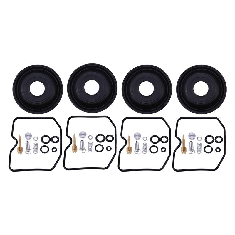 Для GPZ400R ZX400 GPZ400 GPZ ZX 400 R комплект для ремонта карбюратора мотоцикла, прокладка с плавающей иглой, воздушный винт