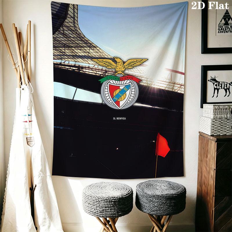Benfica CLUB Wall Hanging Printed Fabric Blanket Decorative Tapestries for Bedroom Living Room Home Decor